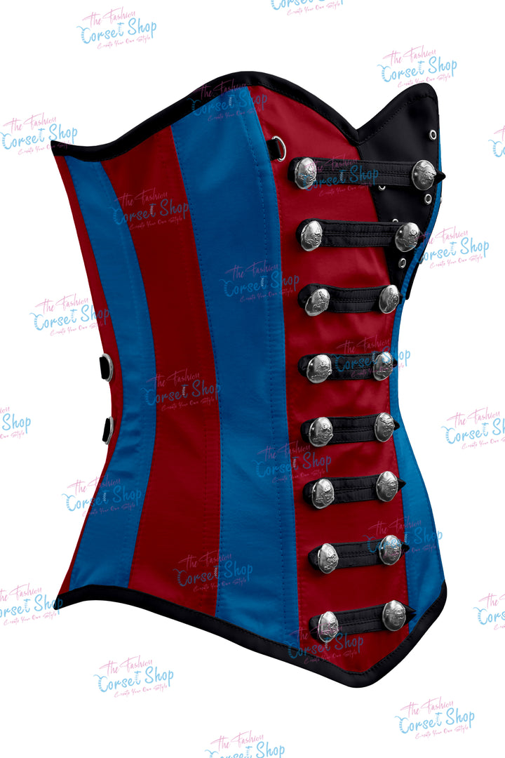 Jessie Satin Overbust Corset