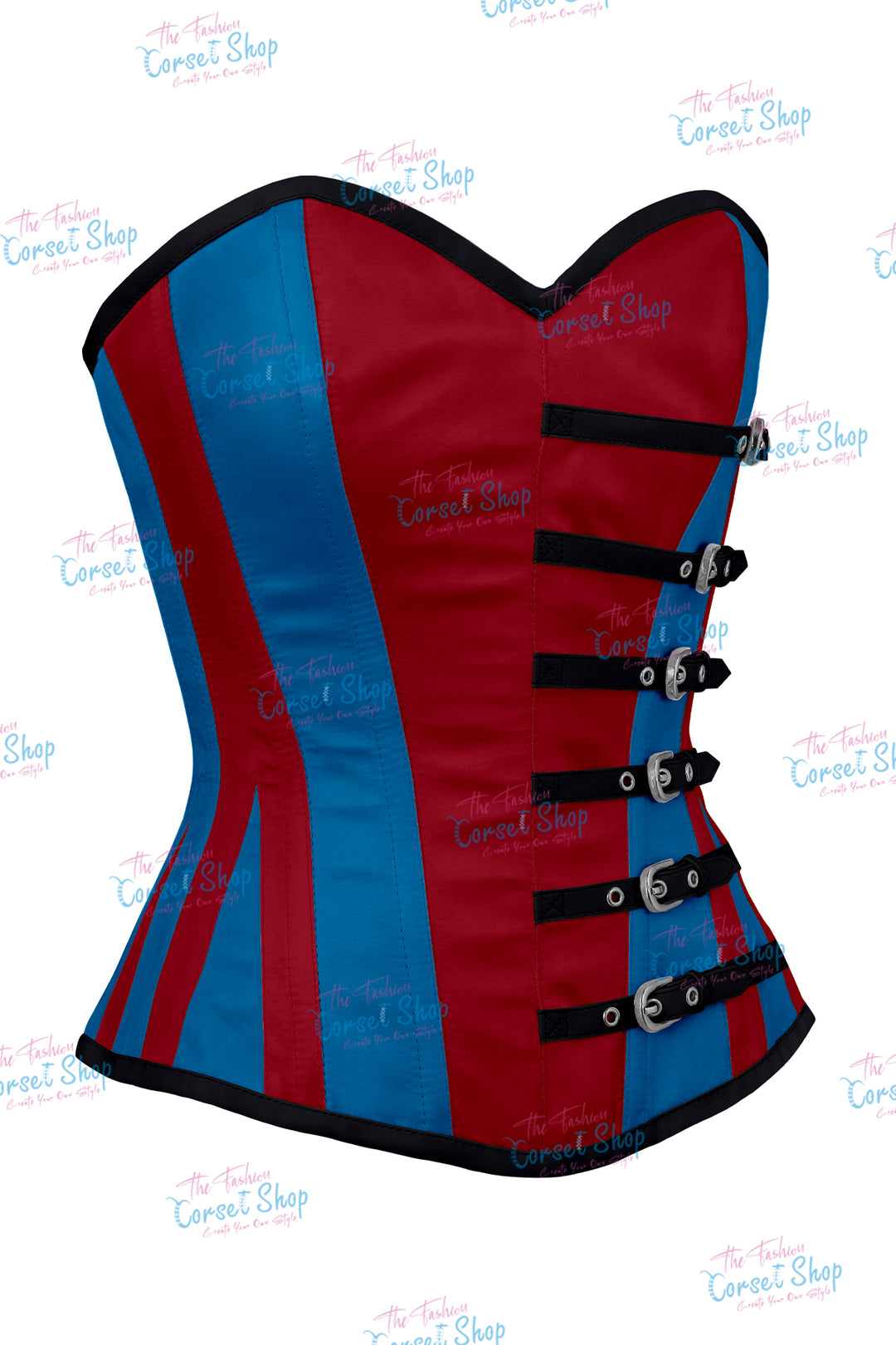 Agabeze Gothic Satin Overbust Corset