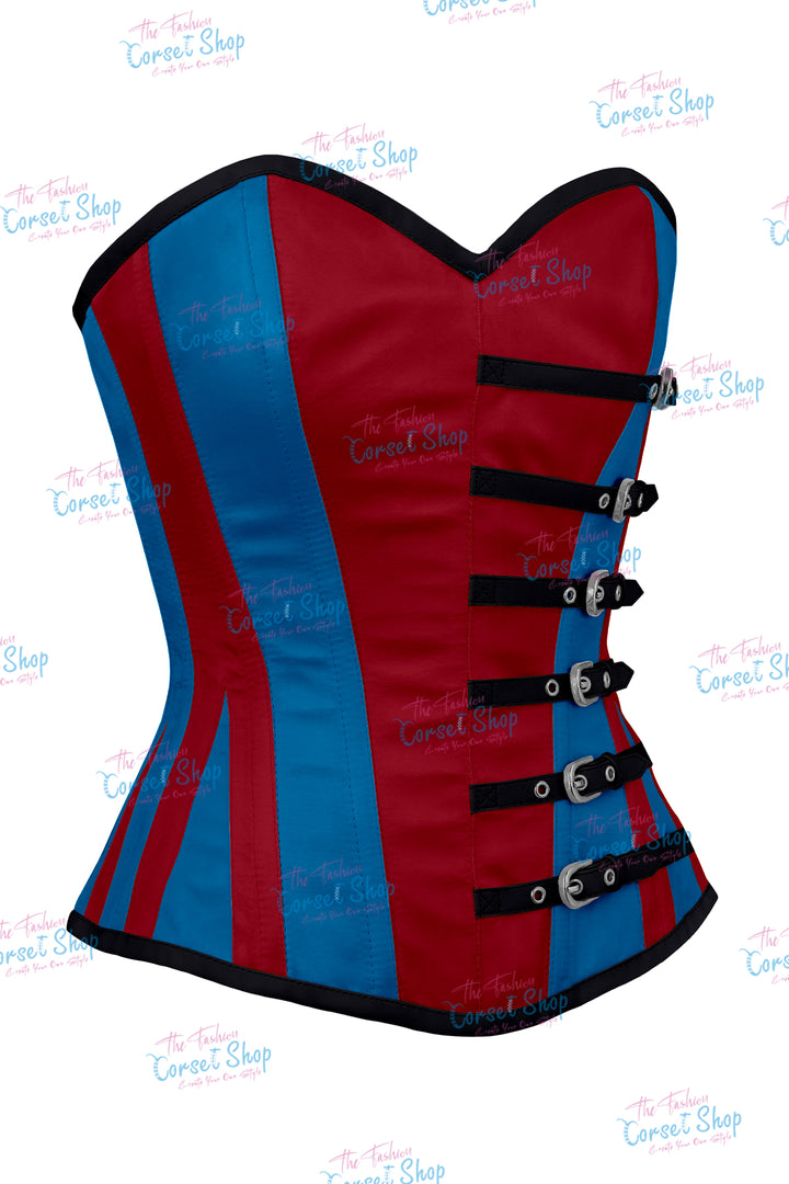 Agabeze Gothic Satin Overbust Corset