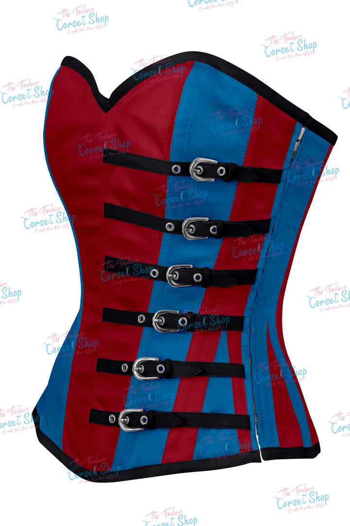 Agabeze Gothic Satin Overbust Corset