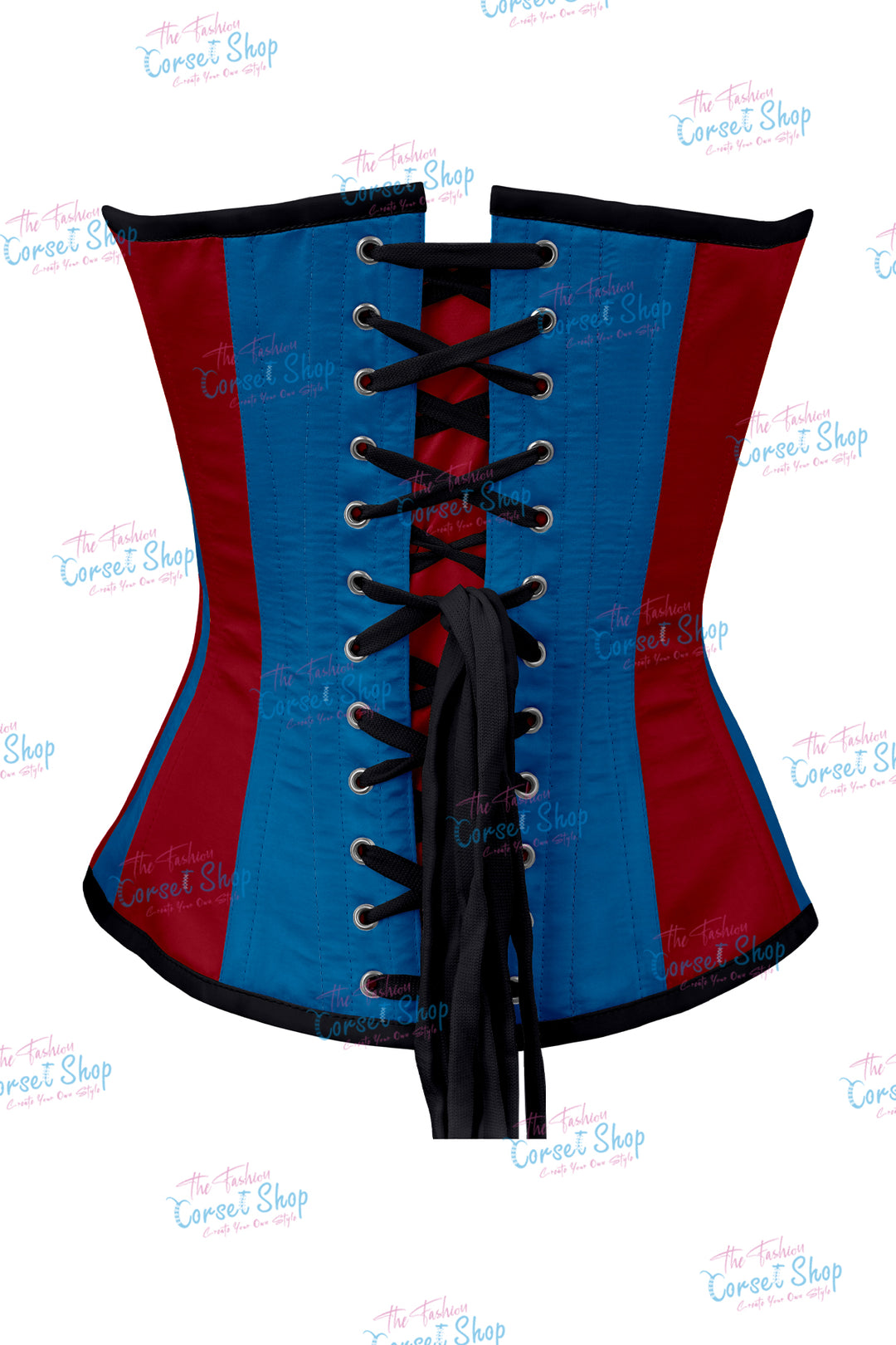 Agabeze Gothic Satin Overbust Corset