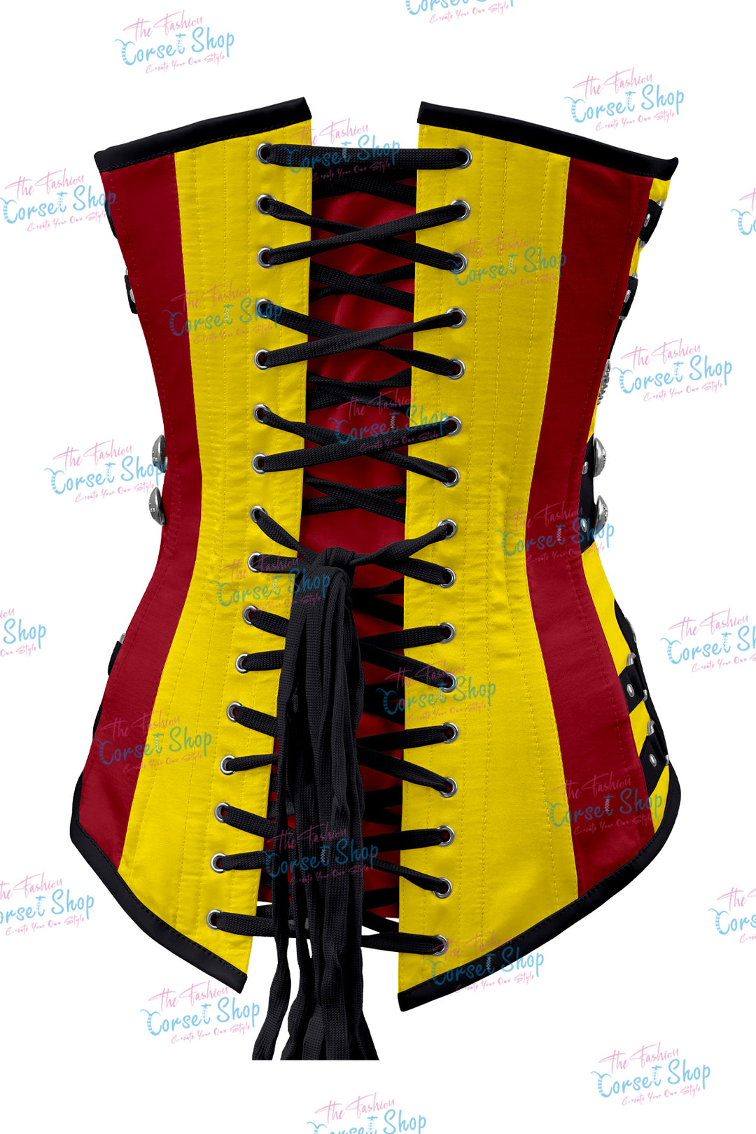 Dackett Satin Steampunk Overbust Corset