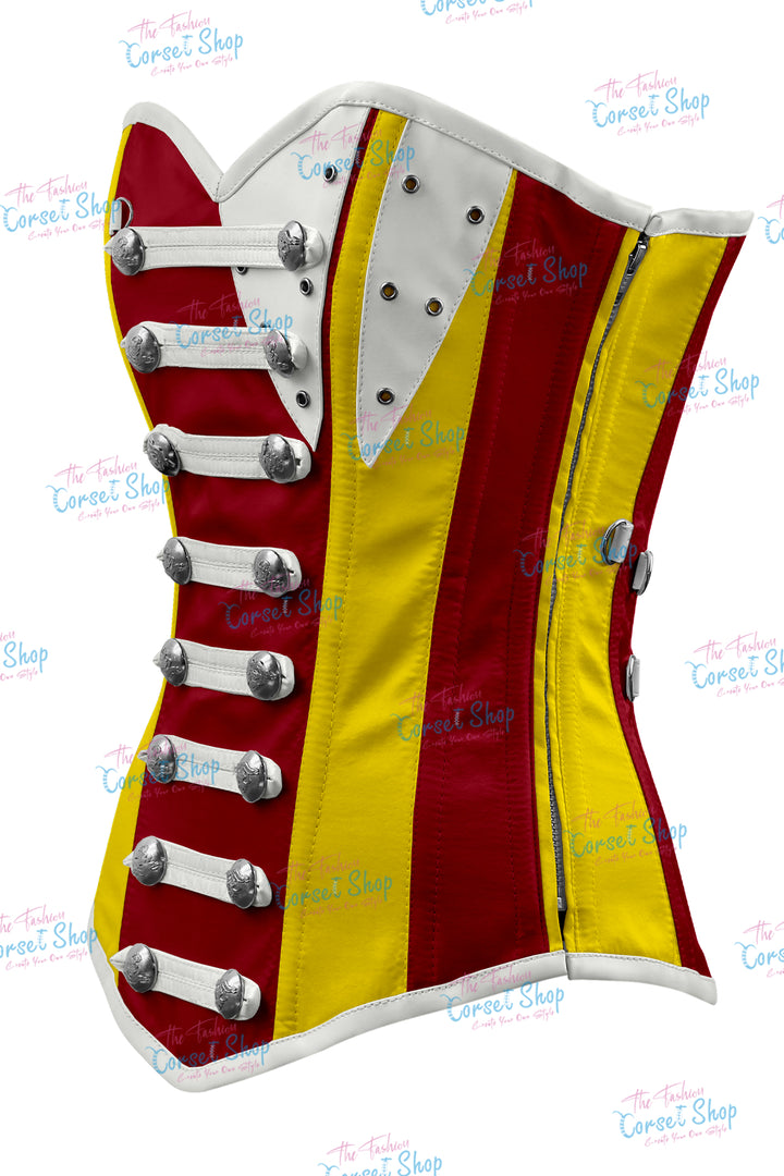 Jessie Satin Overbust Corset