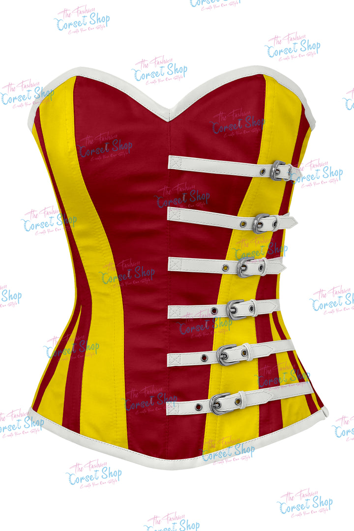Agabeze Gothic Satin Overbust Corset