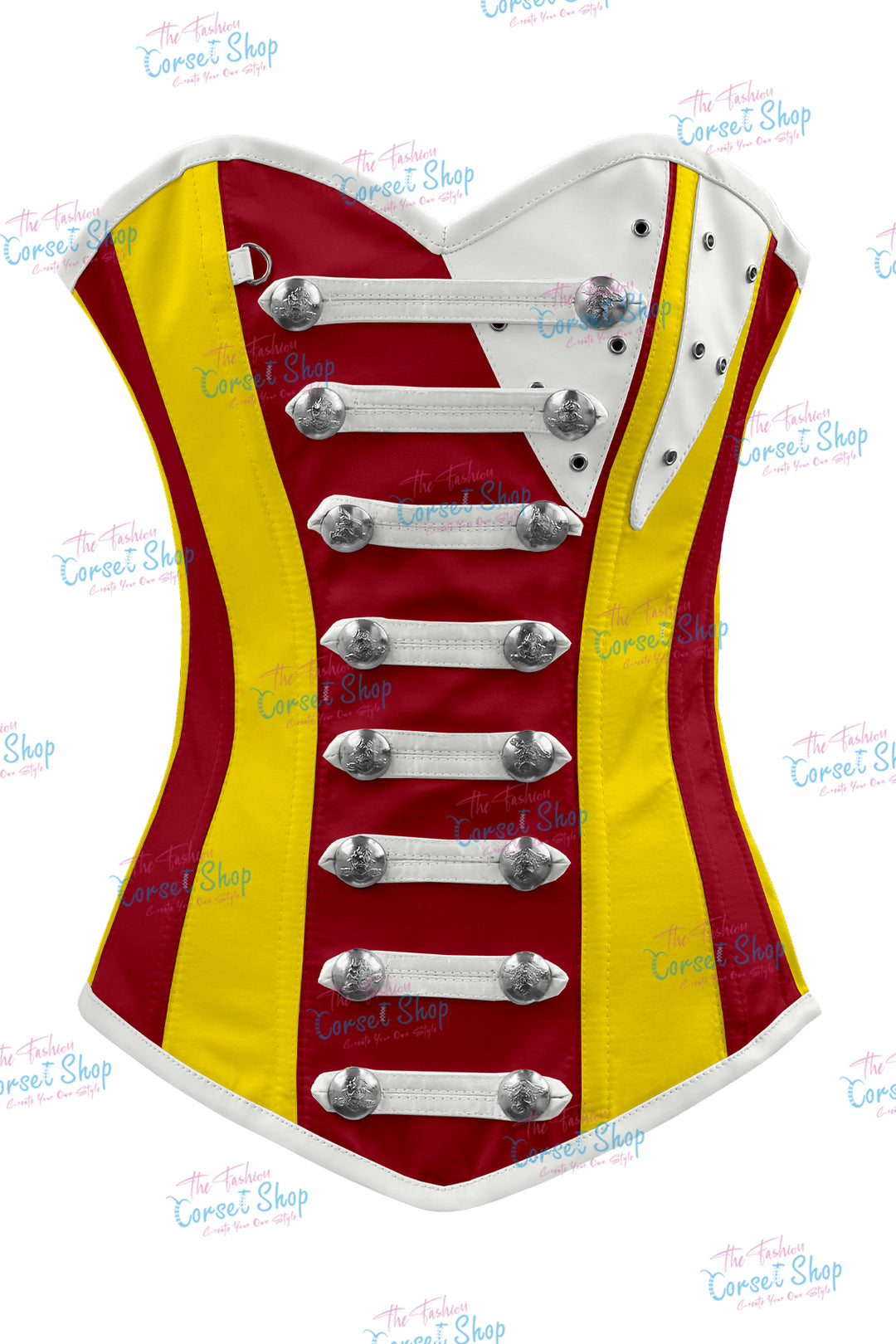 Jessie Satin Overbust Corset