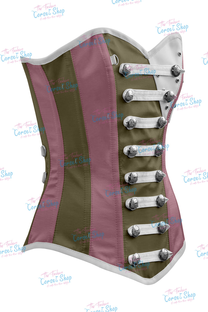 Jessie Satin Overbust Corset