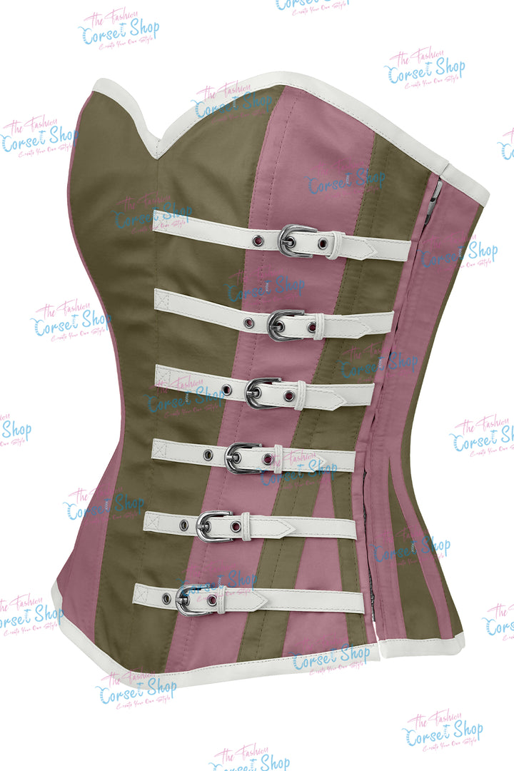 Agabeze Gothic Satin Overbust Corset