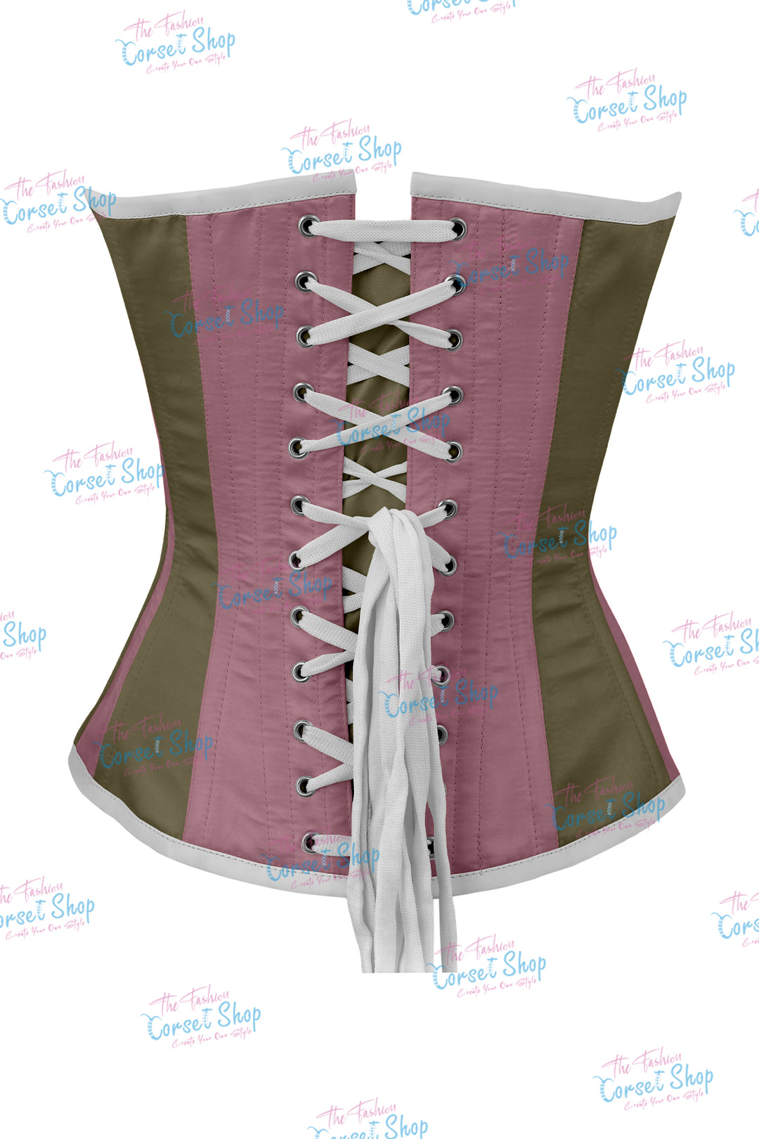 Agabeze Gothic Satin Overbust Corset