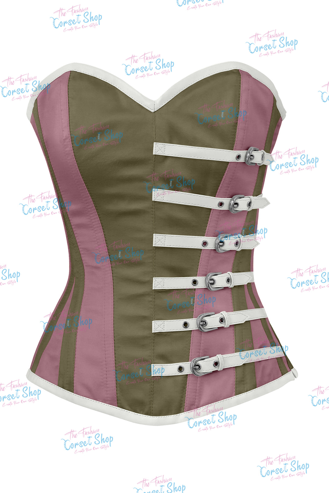 Agabeze Gothic Satin Overbust Corset