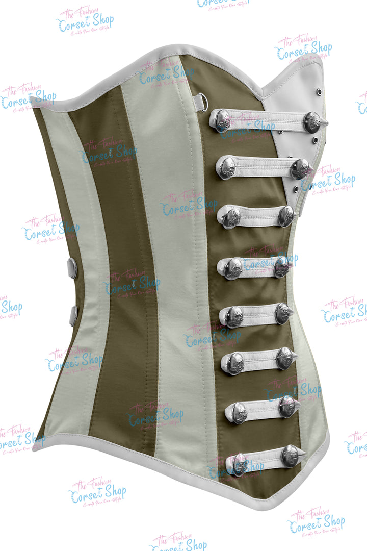Jessie Satin Overbust Corset