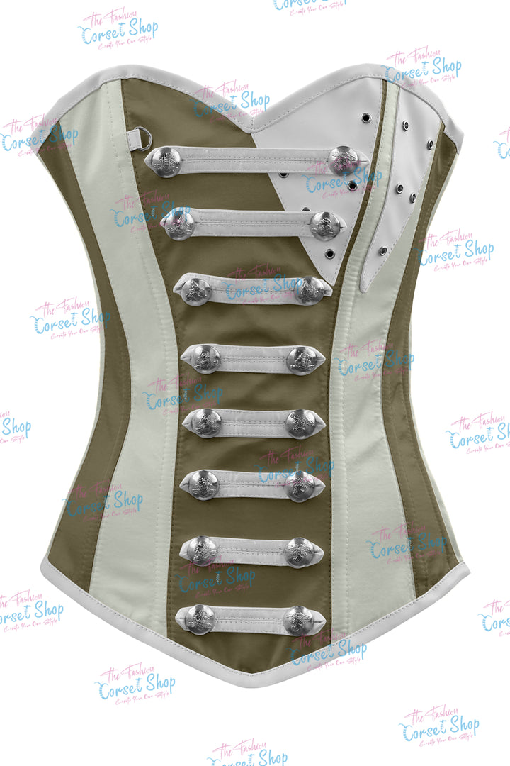 Jessie Satin Overbust Corset