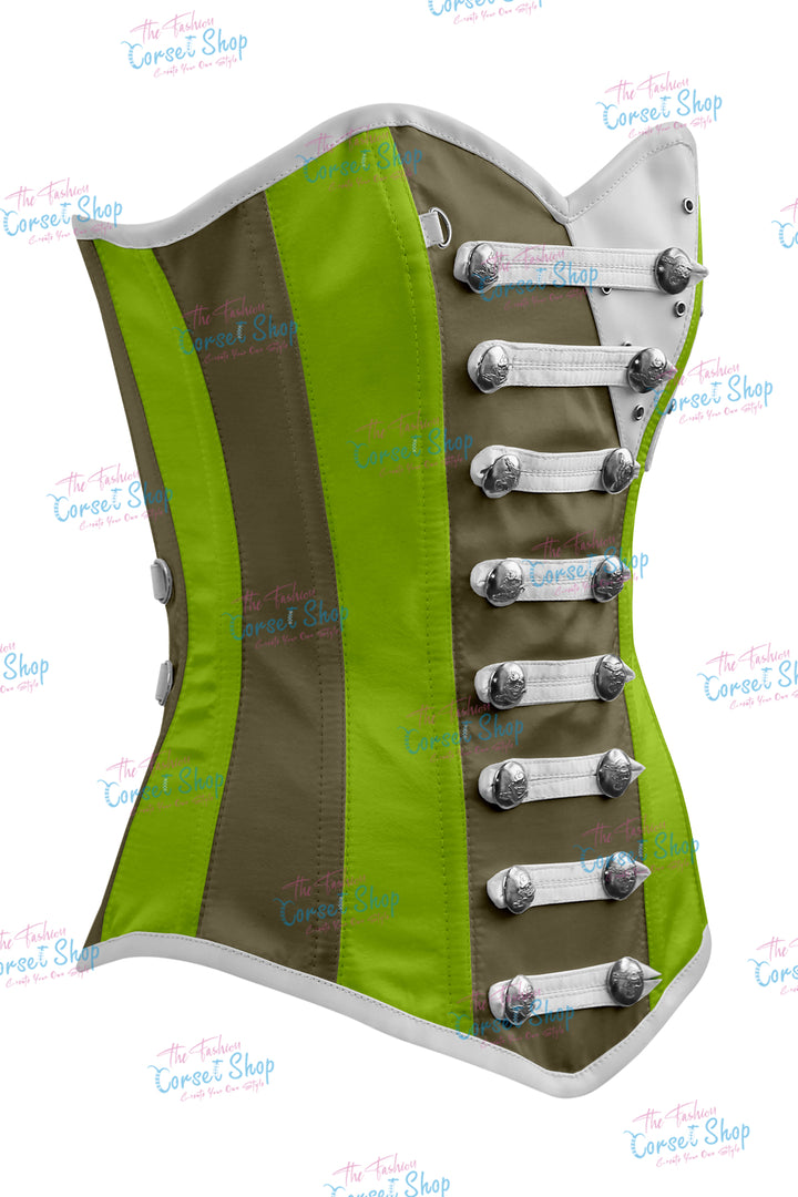 Jessie Satin Overbust Corset