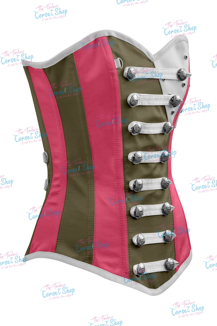 Jessie Satin Overbust Corset