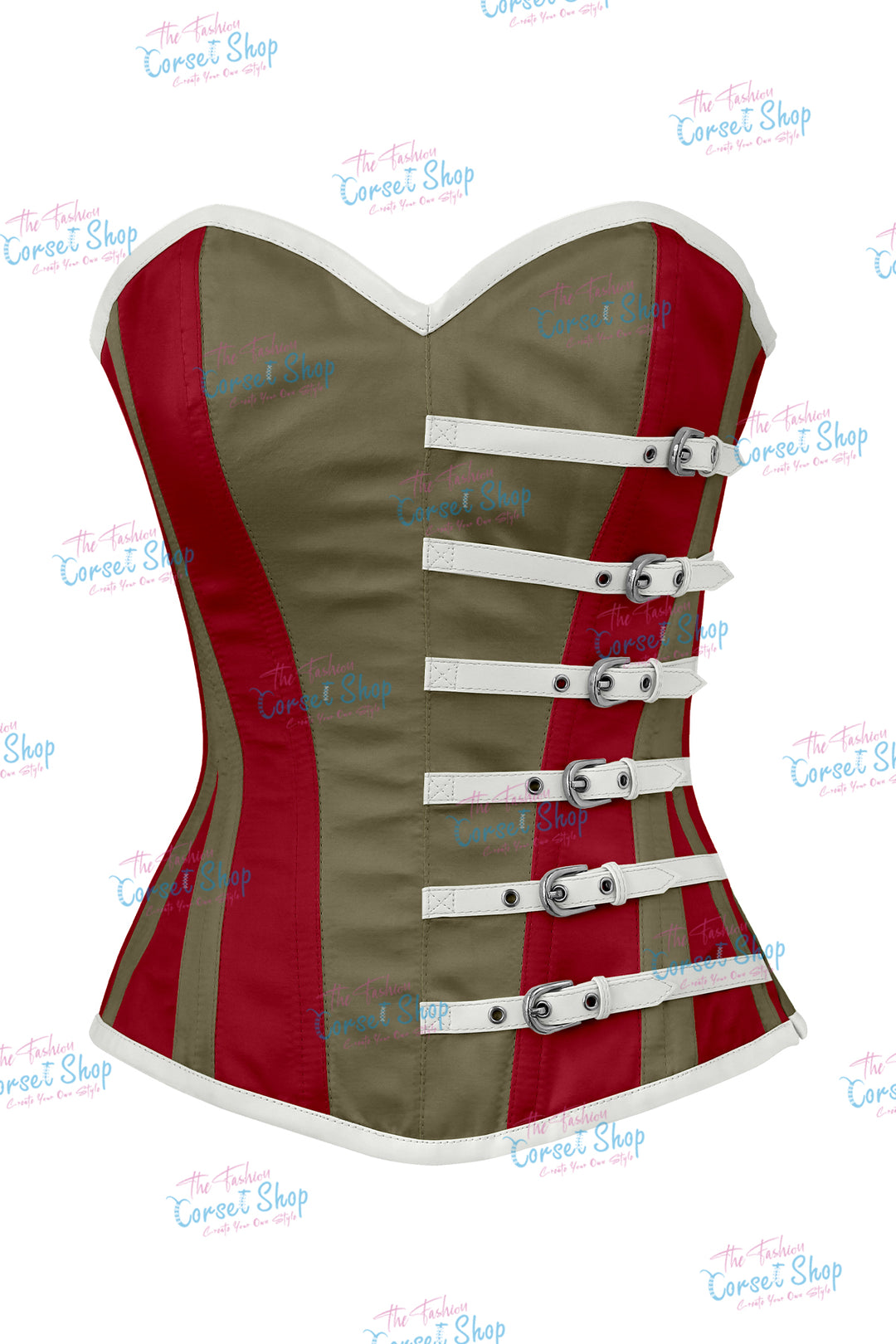 Agabeze Gothic Satin Overbust Corset