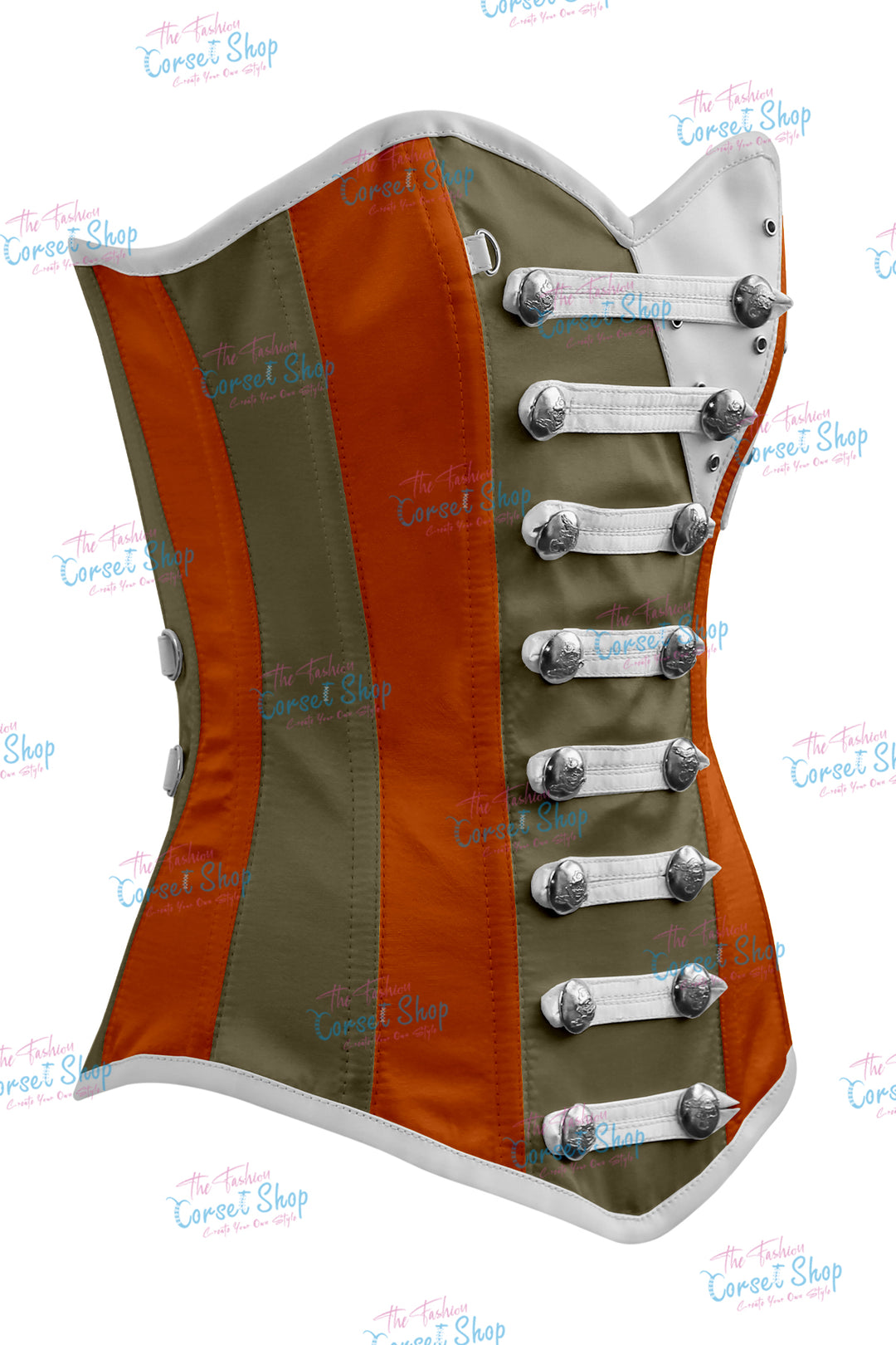 Jessie Satin Overbust Corset