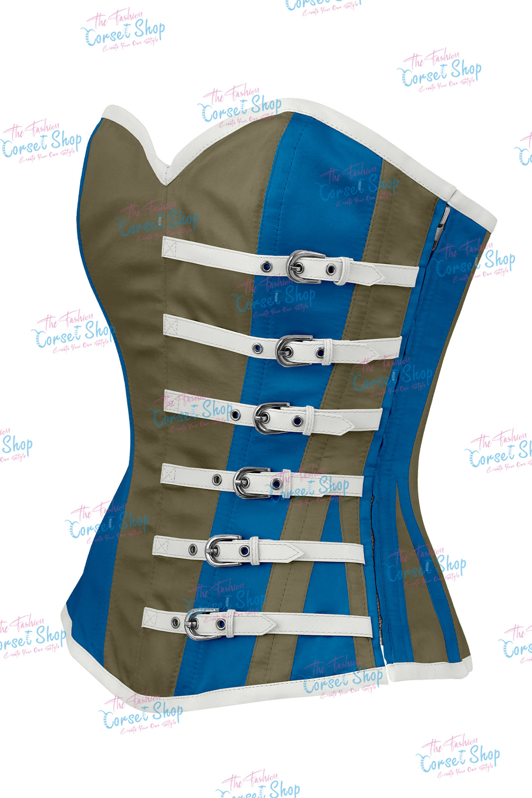 Agabeze Gothic Satin Overbust Corset
