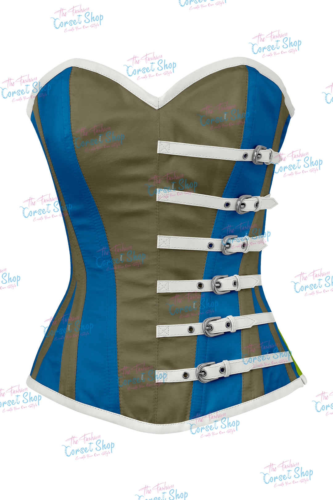 Agabeze Gothic Satin Overbust Corset