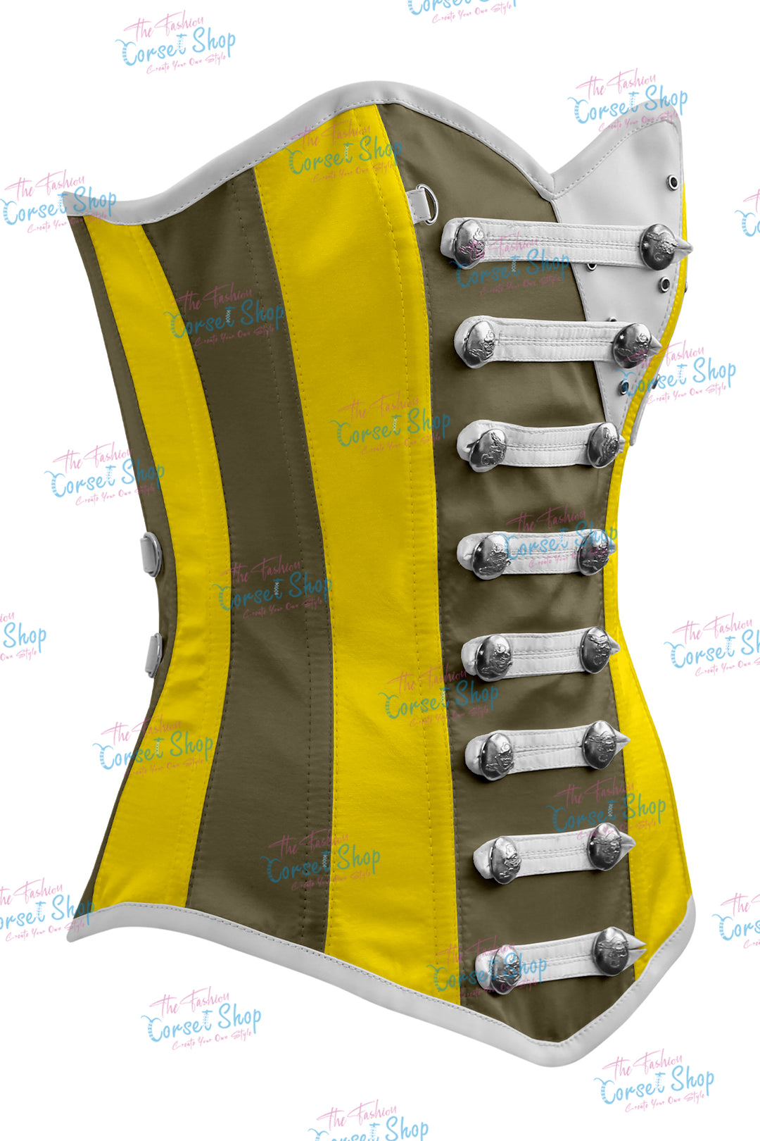 Jessie Satin Overbust Corset