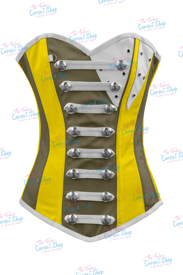 Jessie Satin Overbust Corset