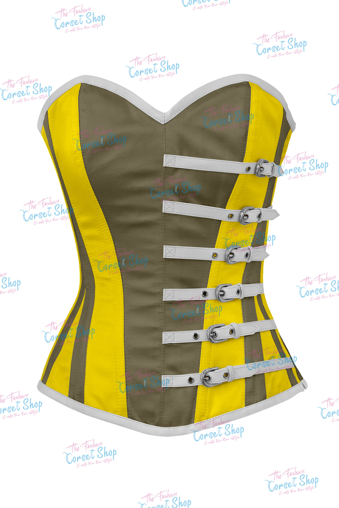 Agabeze Gothic Satin Overbust Corset