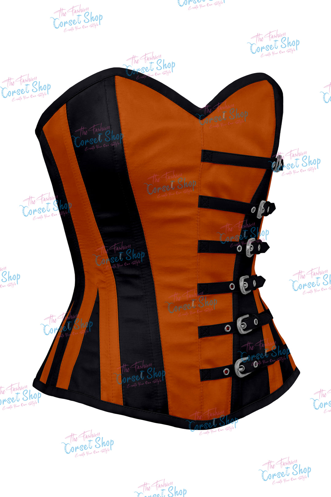 Agabeze Gothic Satin Overbust Corset