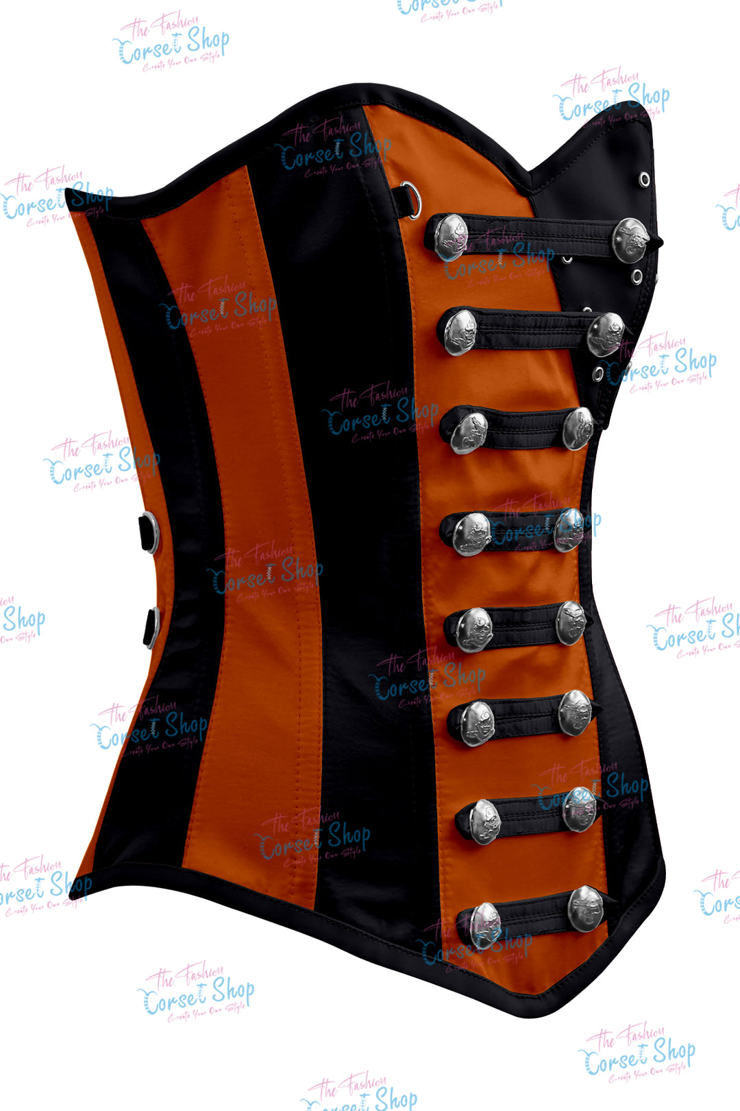 Jessie Satin Overbust Corset