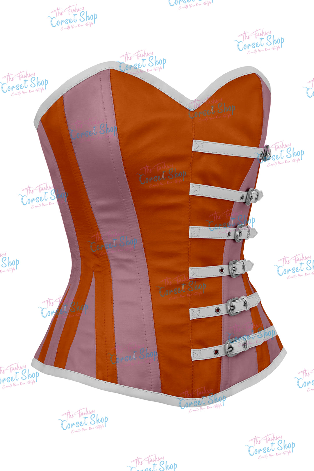 Agabeze Gothic Satin Overbust Corset