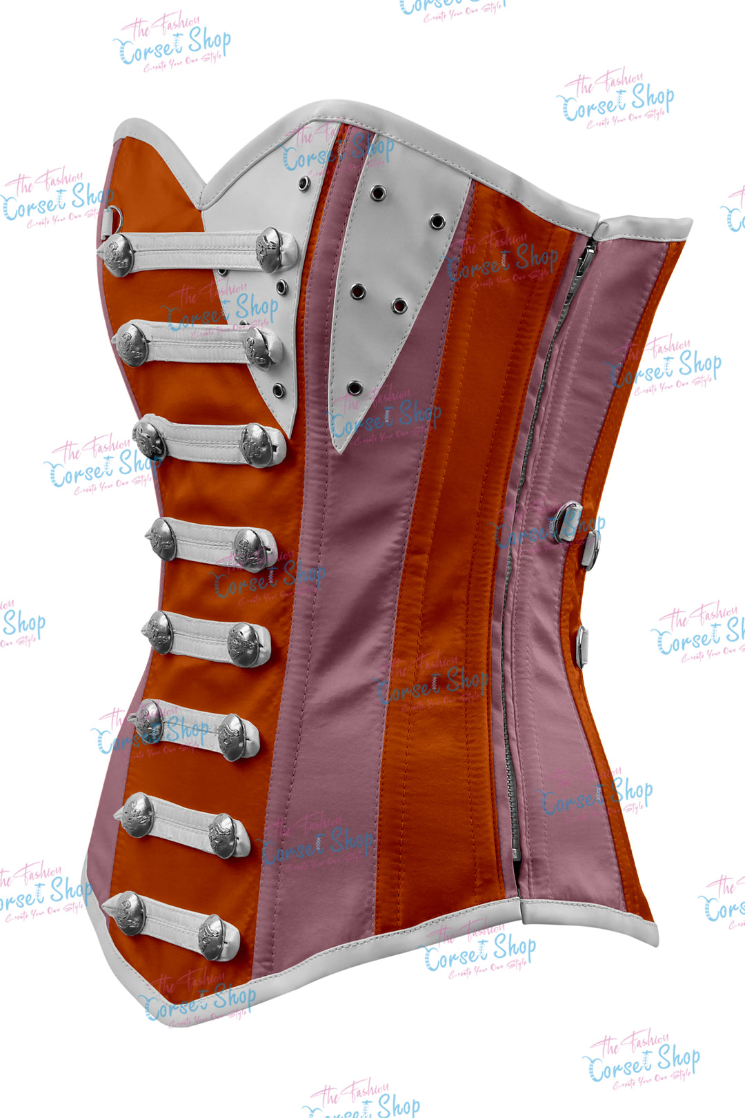 Jessie Satin Overbust Corset