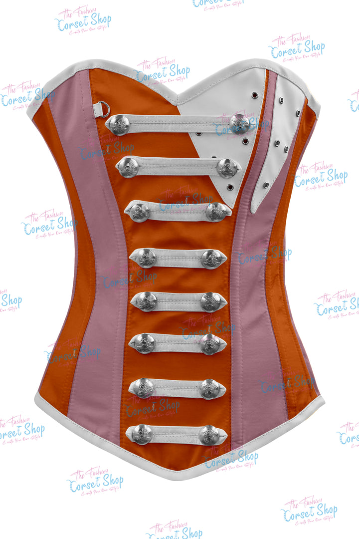 Jessie Satin Overbust Corset