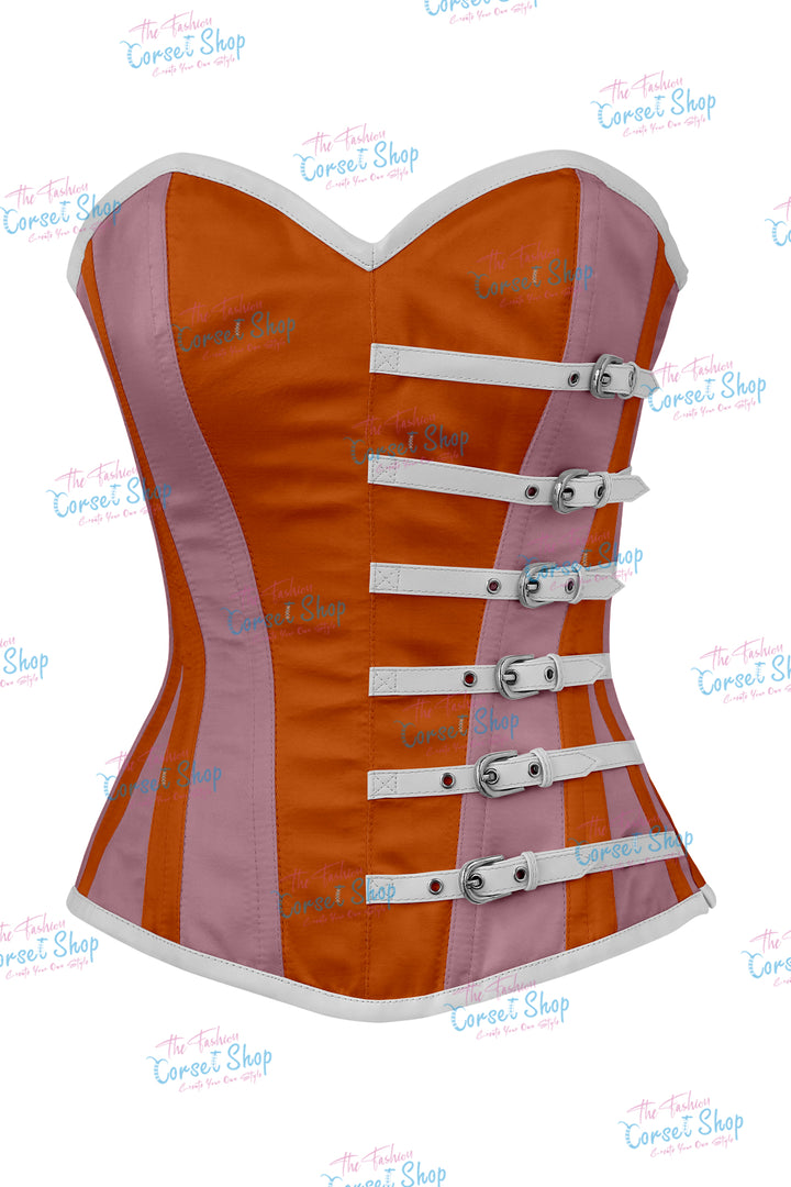 Agabeze Gothic Satin Overbust Corset