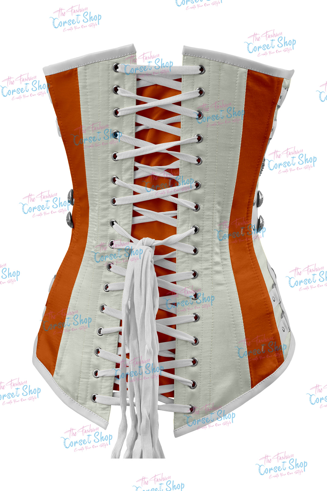 Dackett Satin Steampunk Overbust Corset