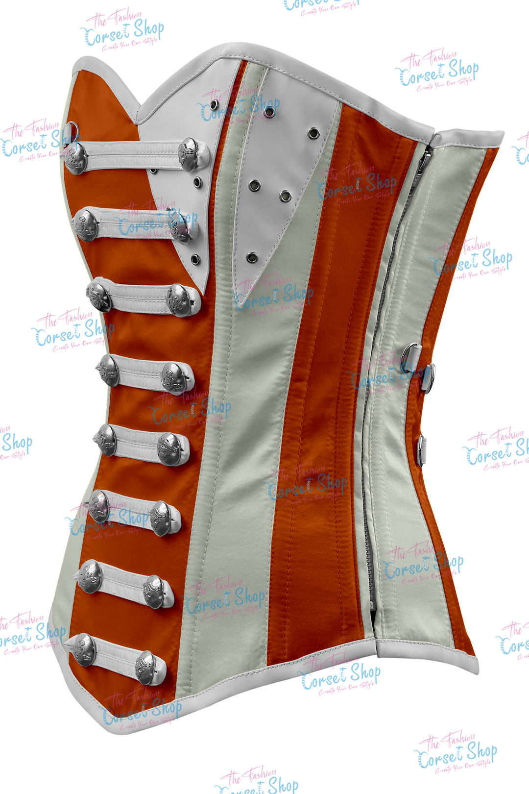 Jessie Satin Overbust Corset