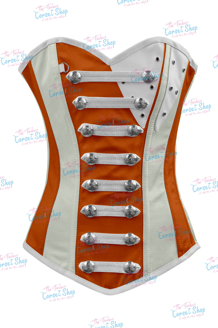 Jessie Satin Overbust Corset