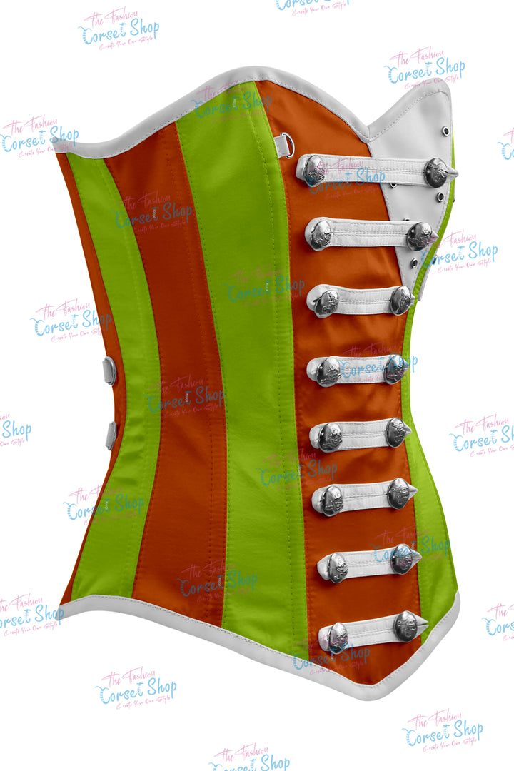 Jessie Satin Overbust Corset