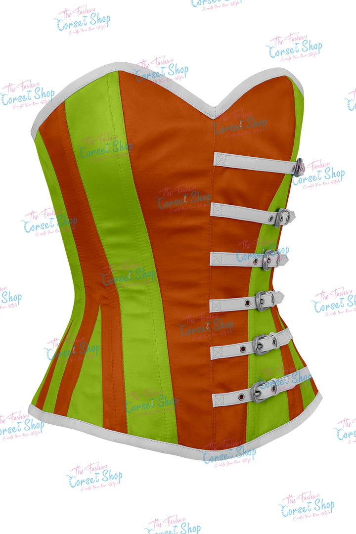 Agabeze Gothic Satin Overbust Corset