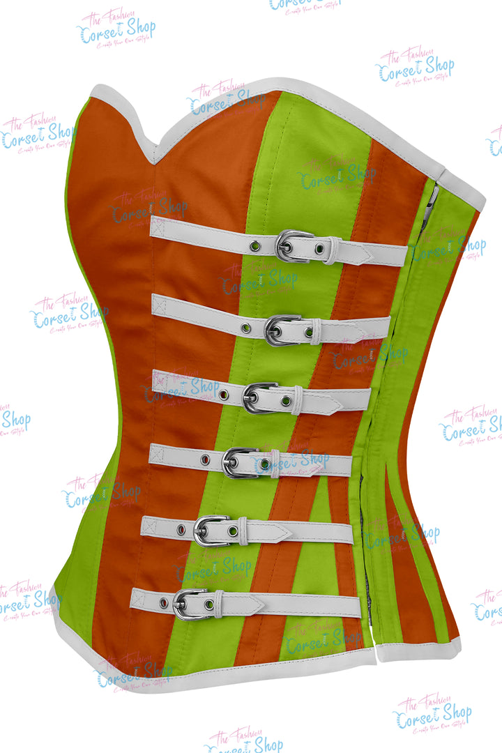 Agabeze Gothic Satin Overbust Corset