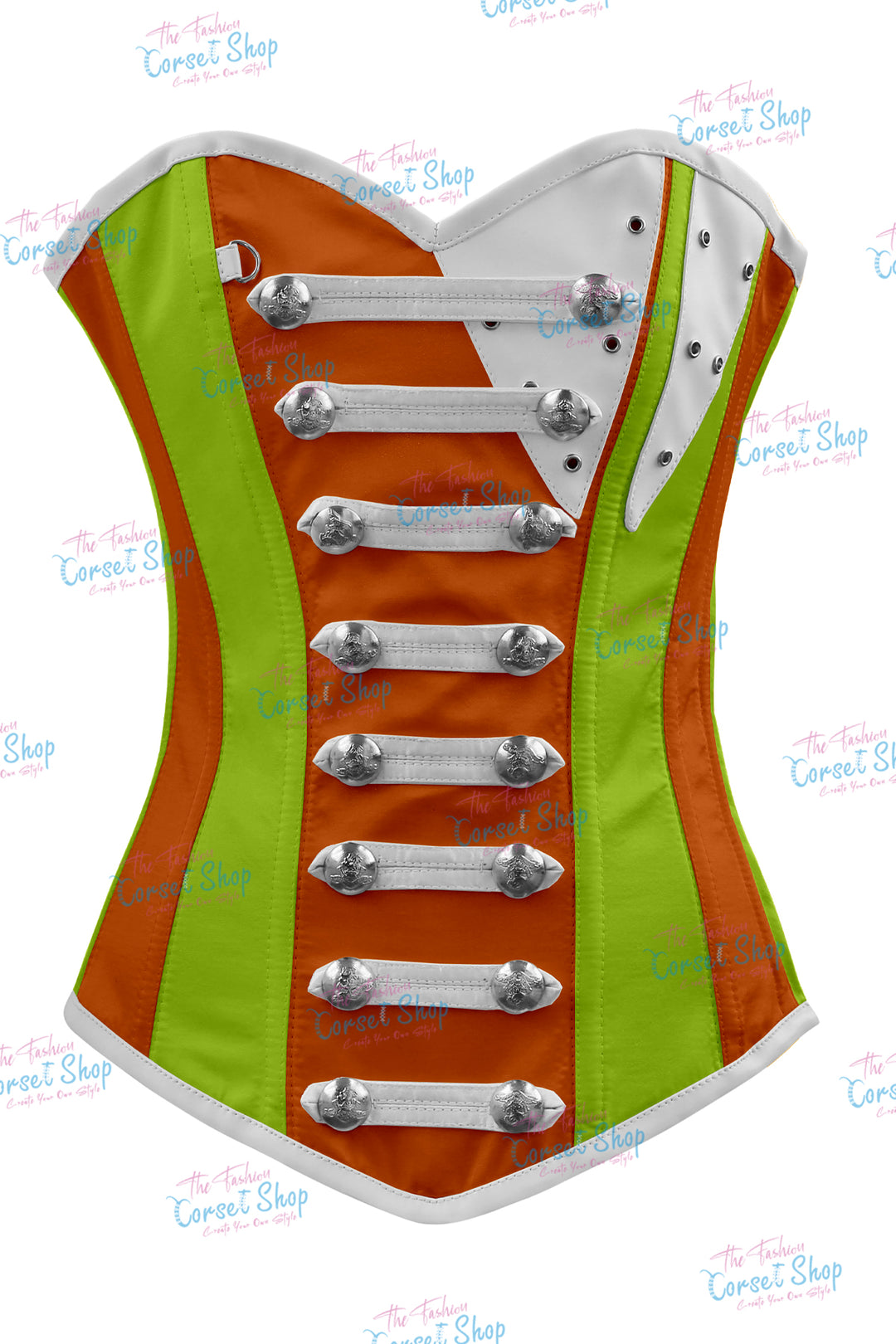 Jessie Satin Overbust Corset