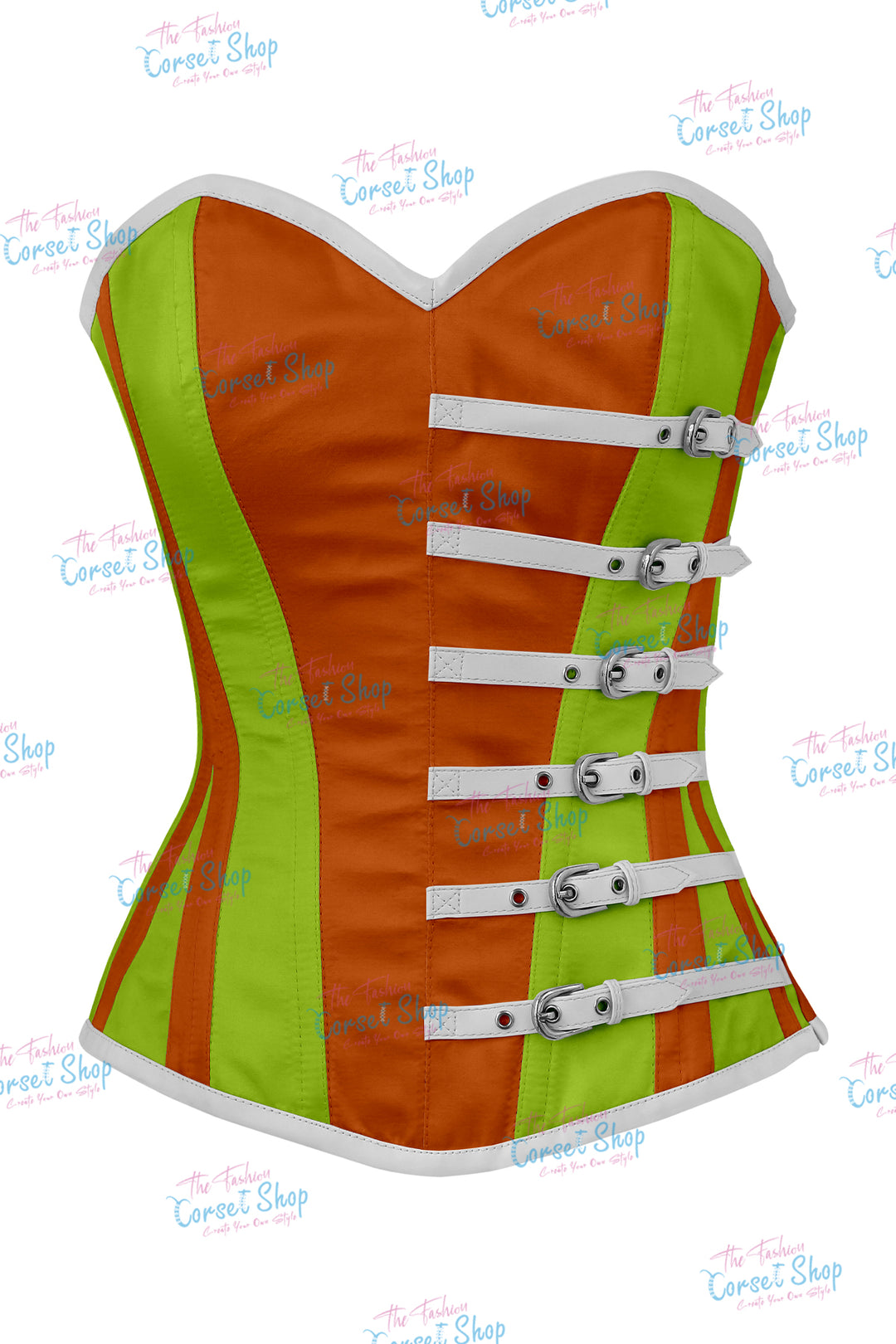 Agabeze Gothic Satin Overbust Corset
