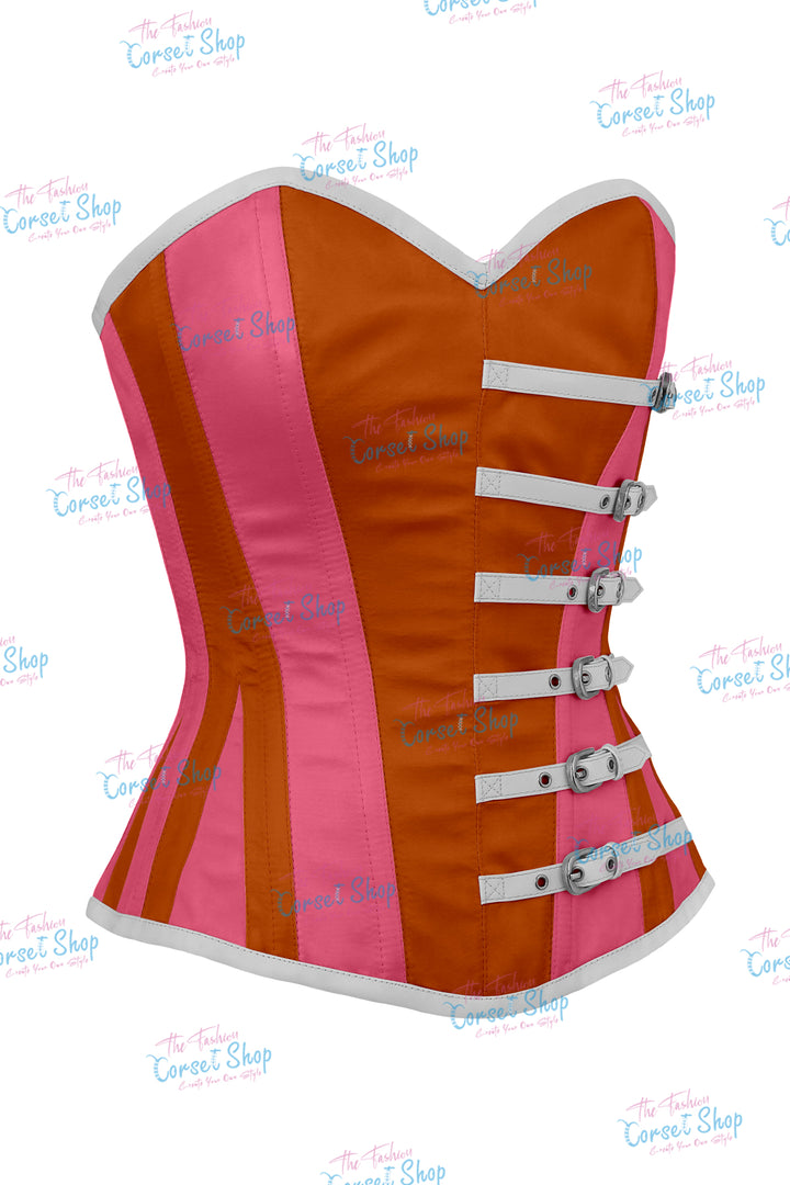 Agabeze Gothic Satin Overbust Corset