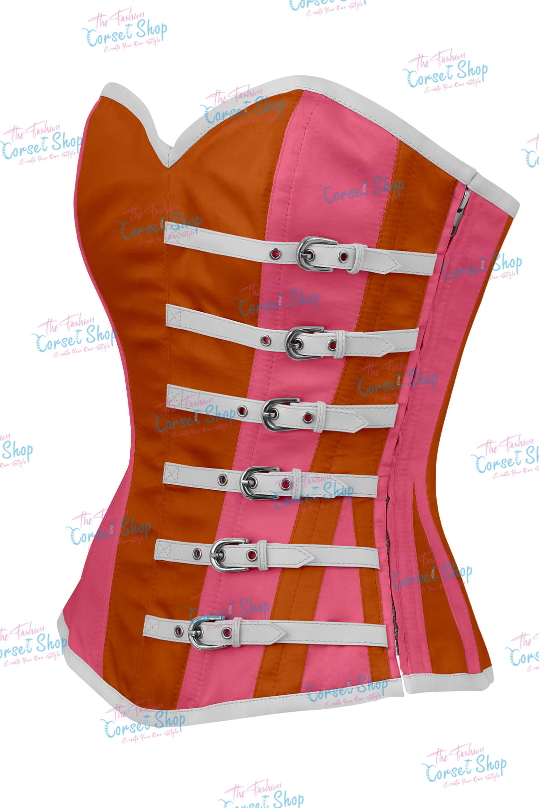 Agabeze Gothic Satin Overbust Corset