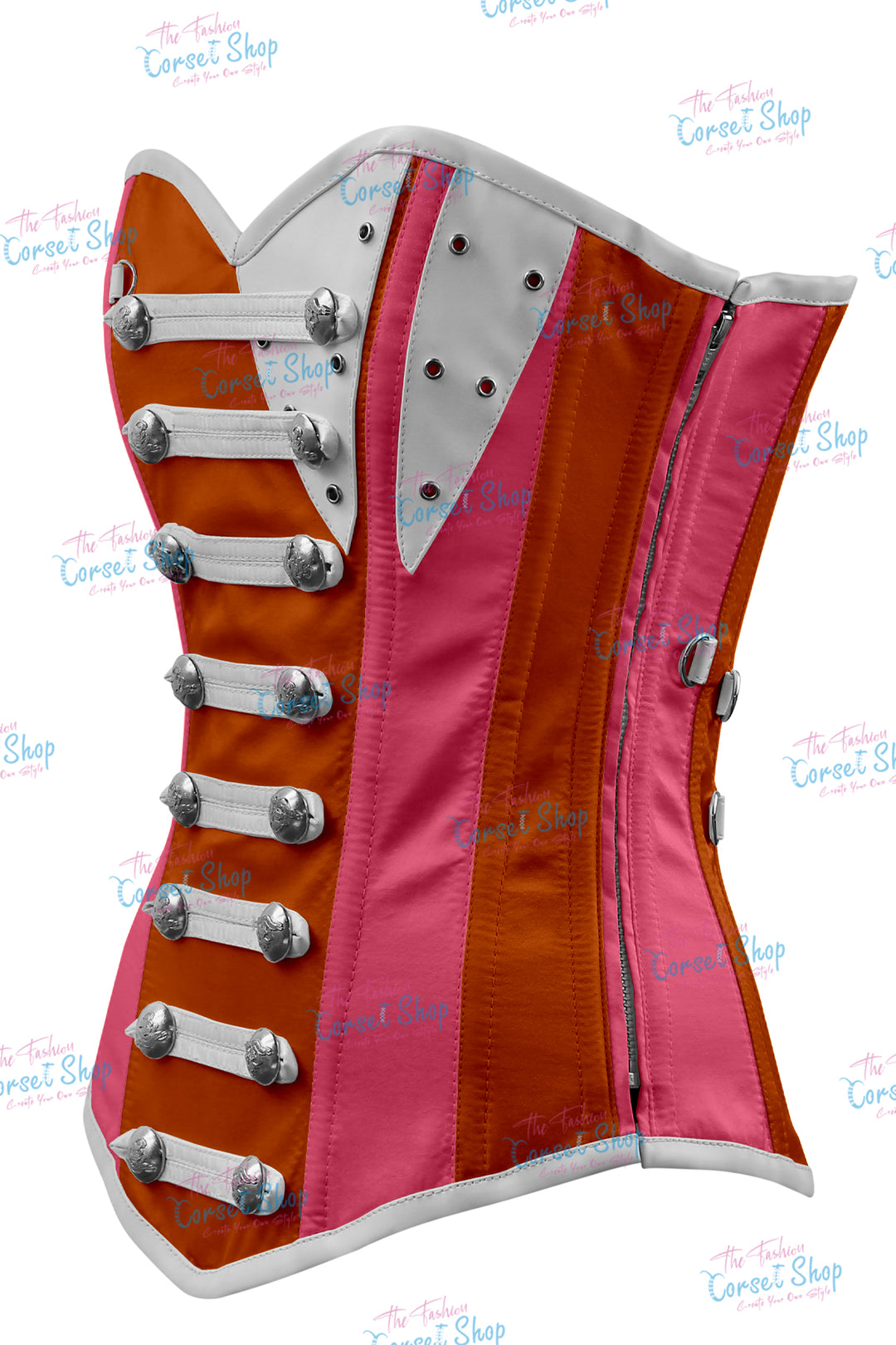 Jessie Satin Overbust Corset