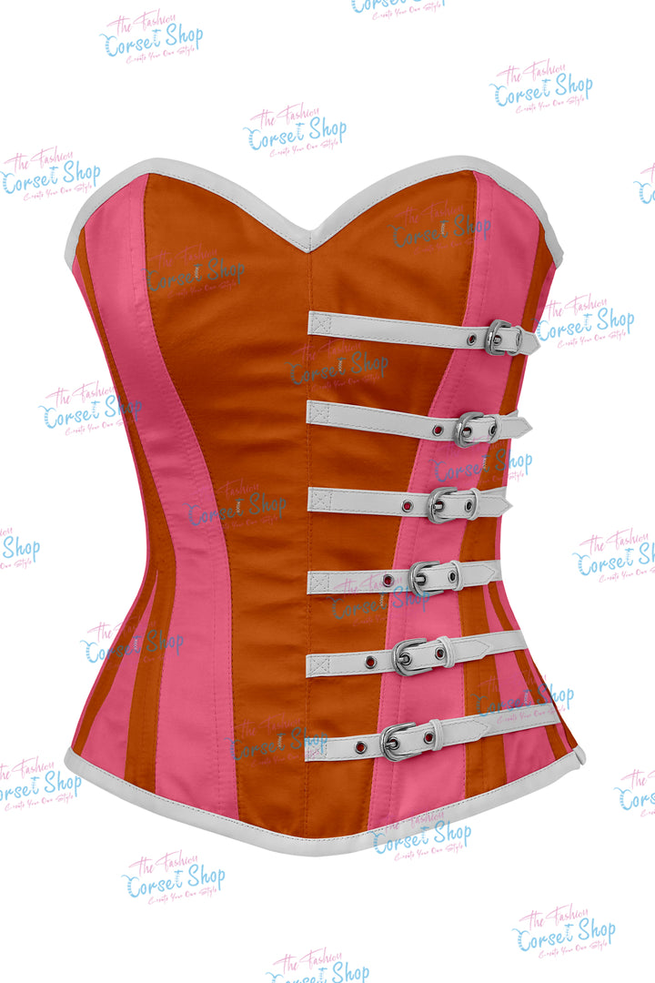 Agabeze Gothic Satin Overbust Corset