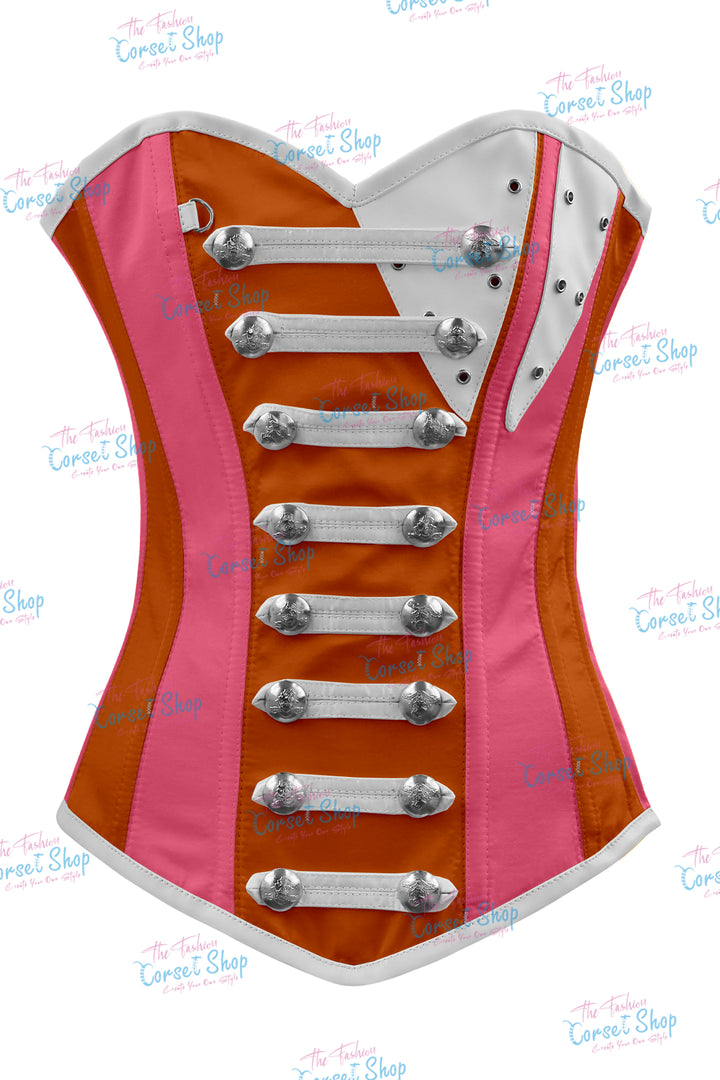 Jessie Satin Overbust Corset