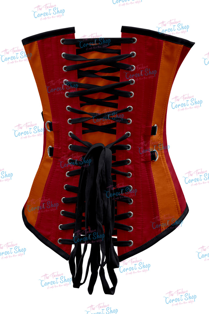 Jessie Satin Overbust Corset