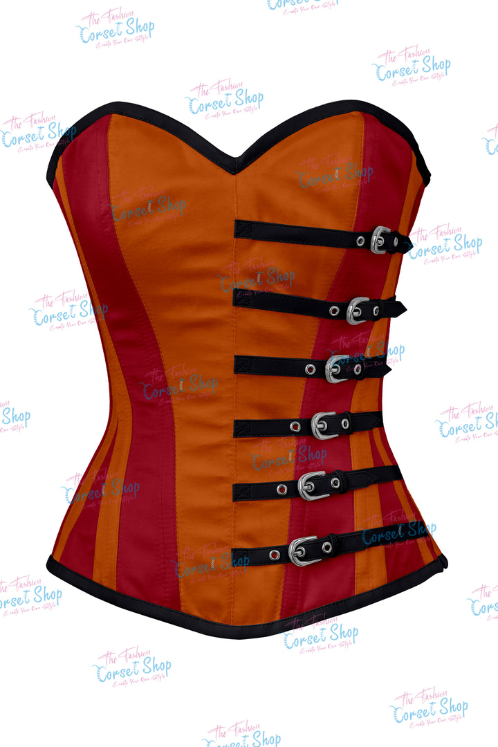 Agabeze Gothic Satin Overbust Corset