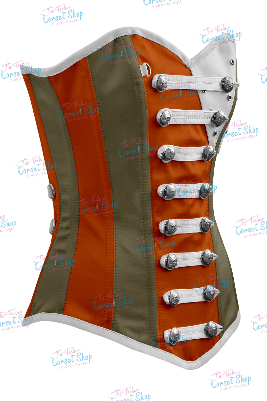 Jessie Satin Overbust Corset