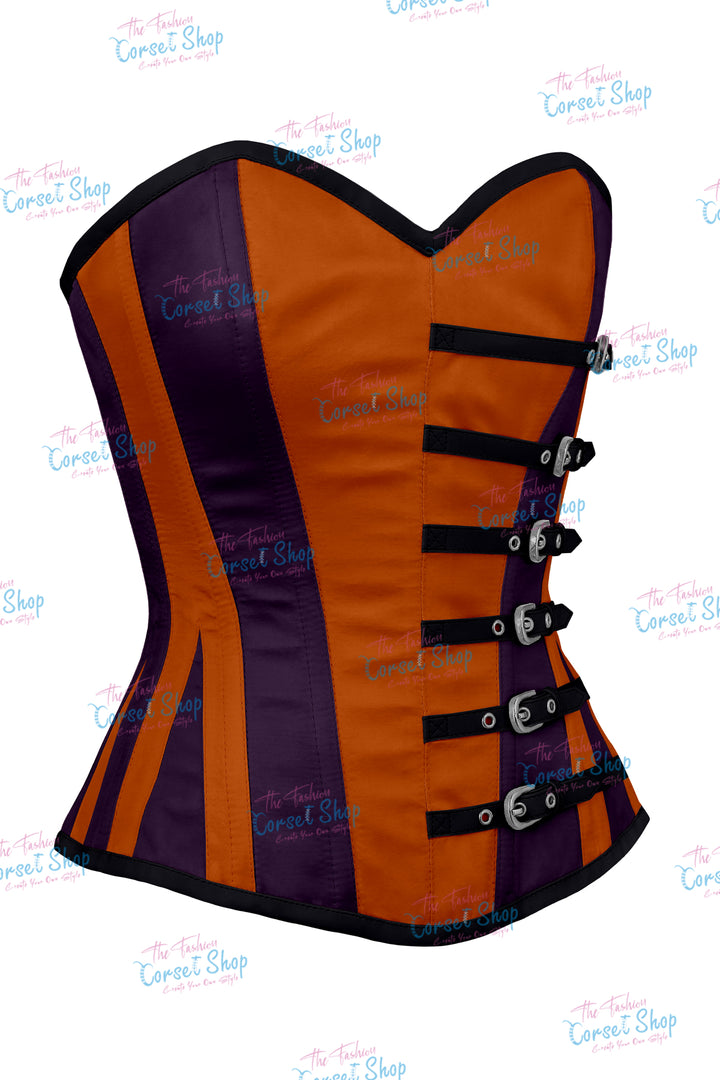 Agabeze Gothic Satin Overbust Corset