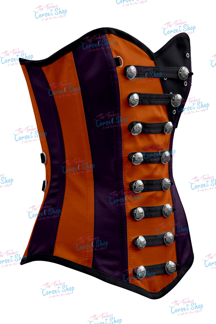 Jessie Satin Overbust Corset