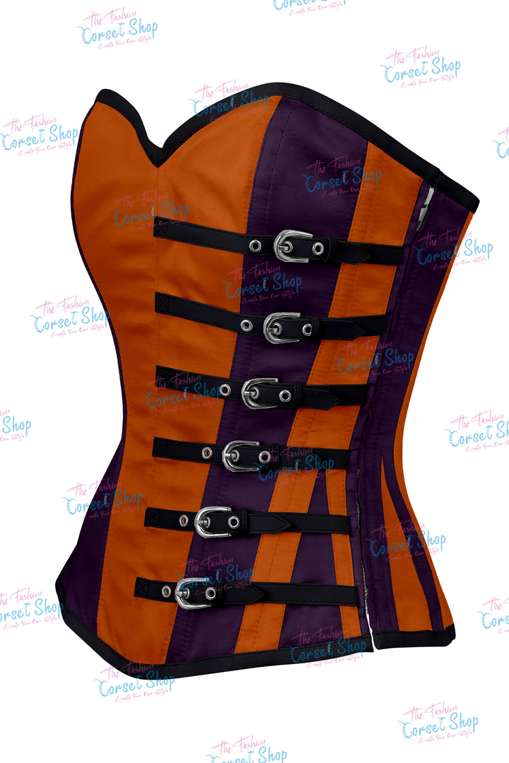 Agabeze Gothic Satin Overbust Corset