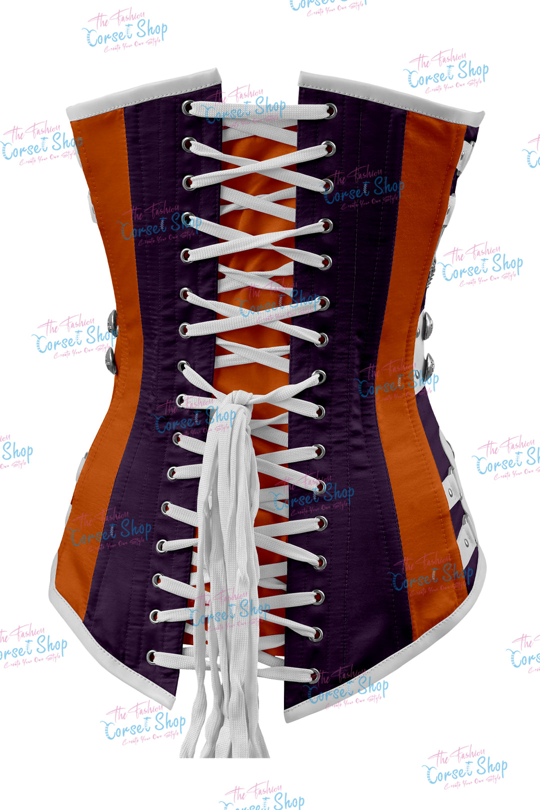 Dackett Satin Steampunk Overbust Corset